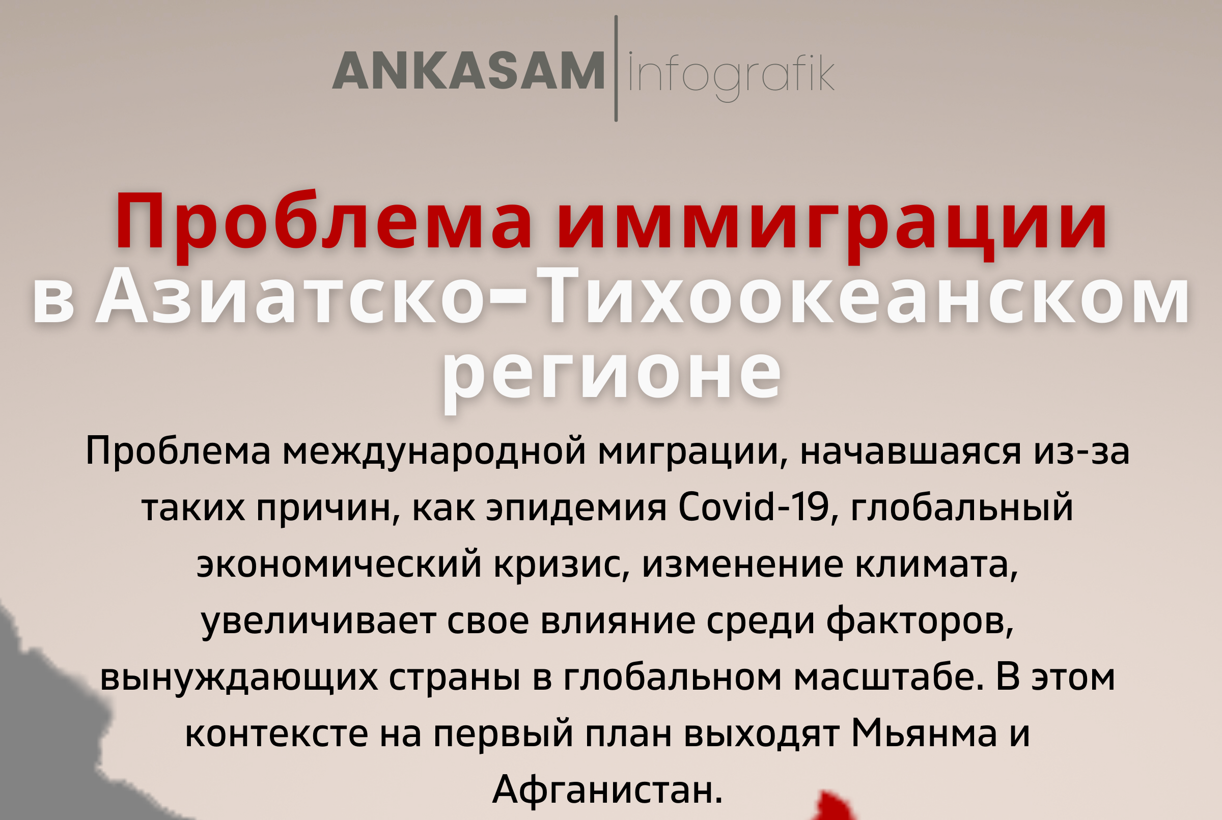 Инфографика ANKASAM: Проблема иммиграции в Азиатско-Тихоокеанском регионе —  AHKACAM | Анкарский центр исследований кризисных ситуаций и политики