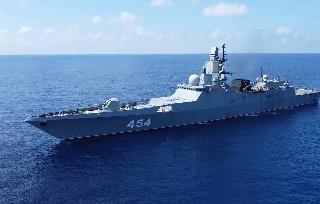 Russian missile frigate Admiral Gorshkov arrives in Algeria on business ...